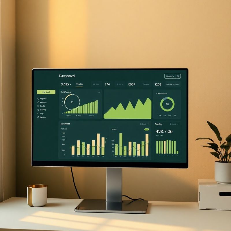 Přehledné rozhraní dashboardu Dobrý Studio s grafy a panely pro řízení rizik